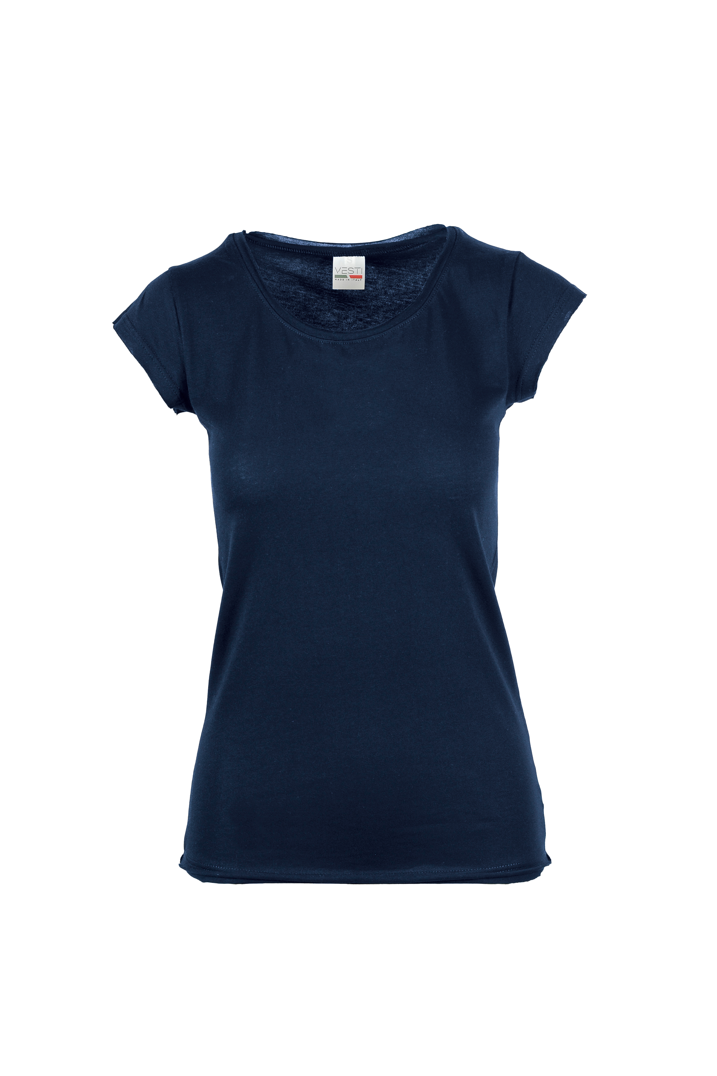 Damenpullover C/TM/CT/V 100% Baumwolle 140 g/m² Melange Grau S - NY - New York – Marineblau