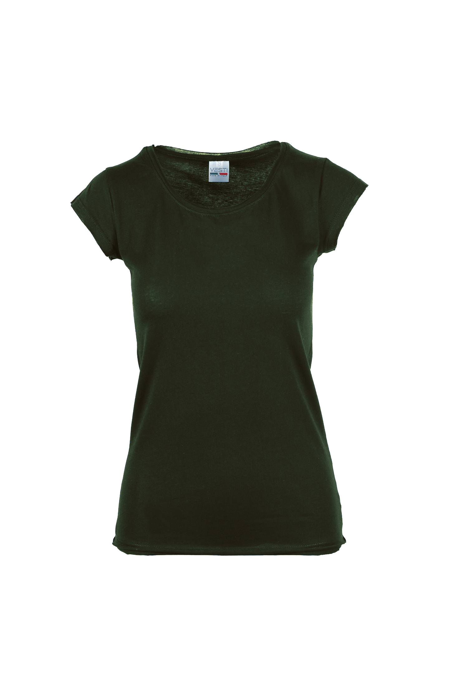 Damenpullover C/TM/CT/V 100% Baumwolle 140 g/m² Melange Grau S - BS - BS – Militärgrün