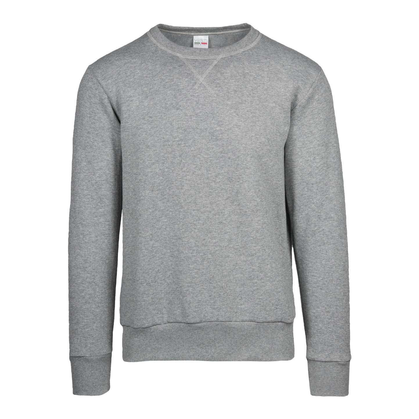 Sweatshirt, Material: 75 % Baumwolle, 25 % Polyester, 320 g/m², Schwarz, Größe XS - MC - Mc Melange Light