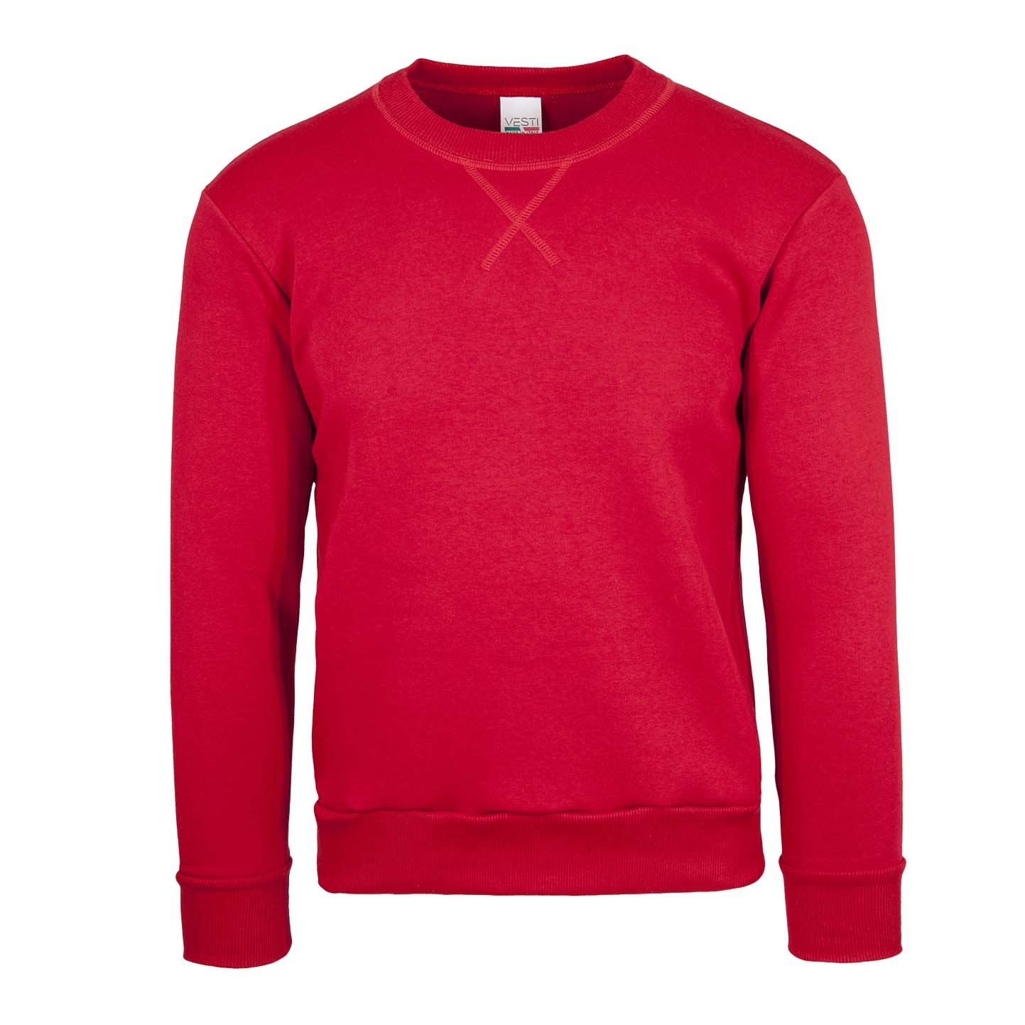 Sweatshirt, Material: 75 % Baumwolle, 25 % Polyester, 320 g/m², Schwarz, Größe XS - RO - Rot