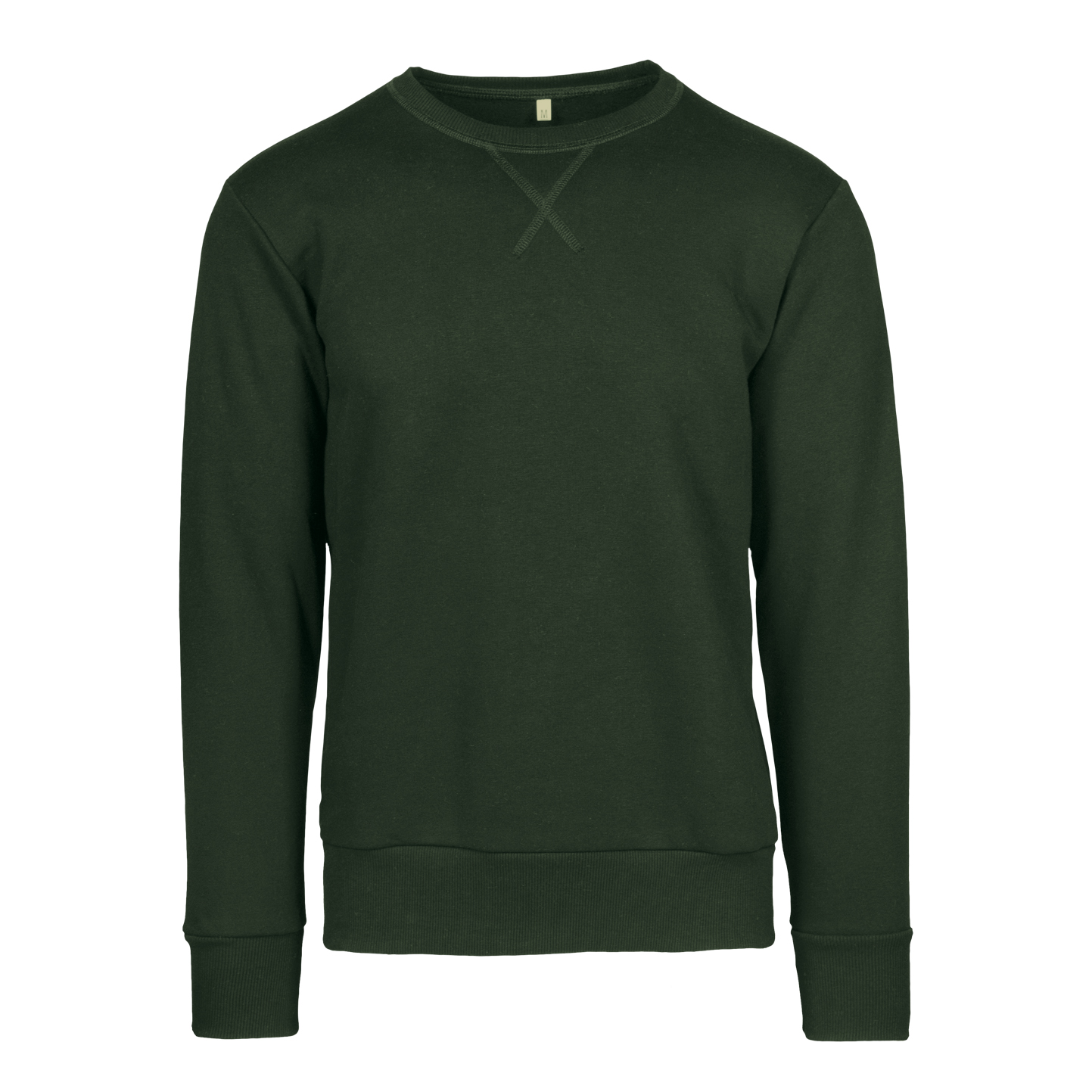 Sweatshirt, Material: 75 % Baumwolle, 25 % Polyester, 320 g/m², Schwarz, Größe XS - VM - VM – Dunkles Militär