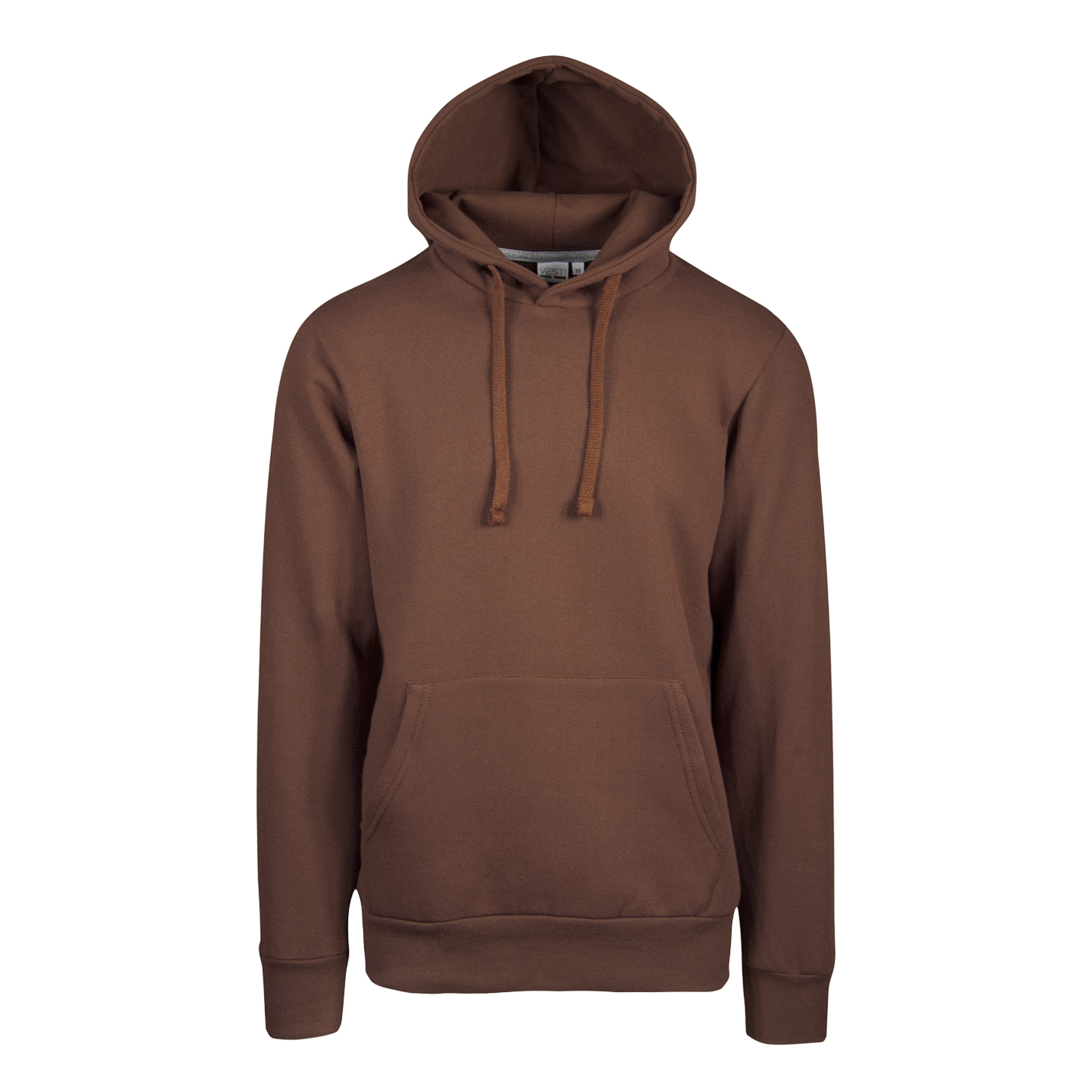 Unisex-Kapuzenpullover, 70 % Baumwolle, 30 % Polyester, 280 g/m², Schwarz, Größe XS - 50 - Braun