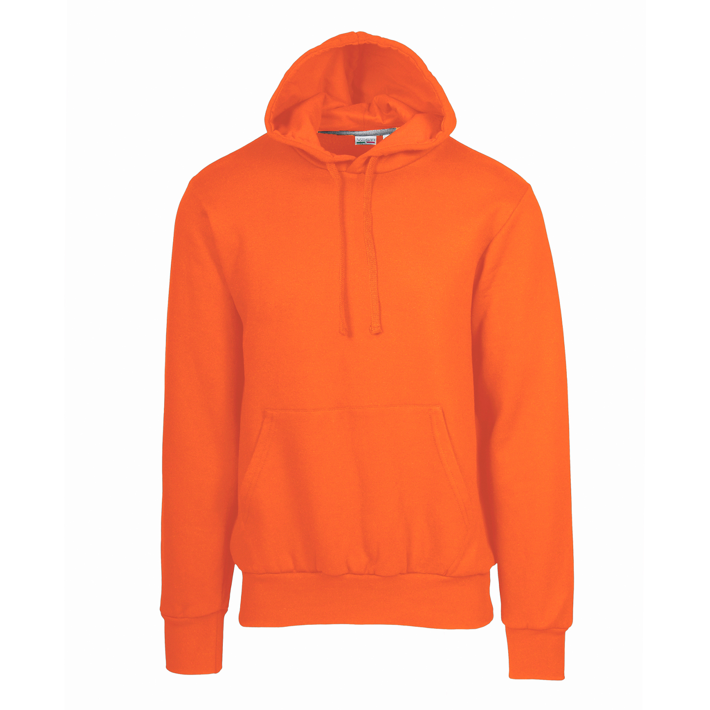 Unisex-Kapuzenpullover, 70 % Baumwolle, 30 % Polyester, 280 g/m², Schwarz, Größe XS - AR - Orange Sport