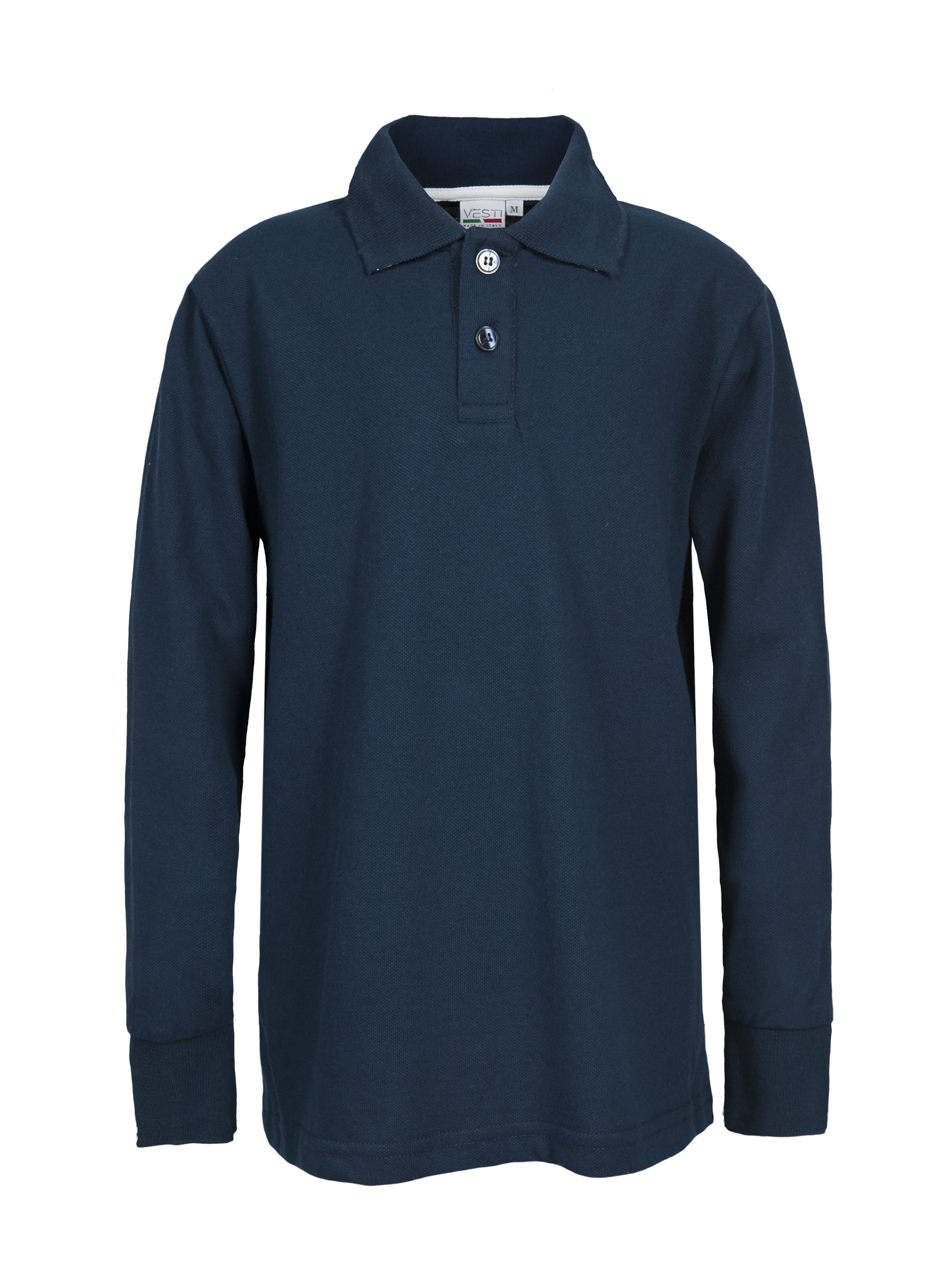 Polo Trim Piquè Kind M/L 100 % Kinderbett 180 gr/m2 Blau XS - 18 - Blau