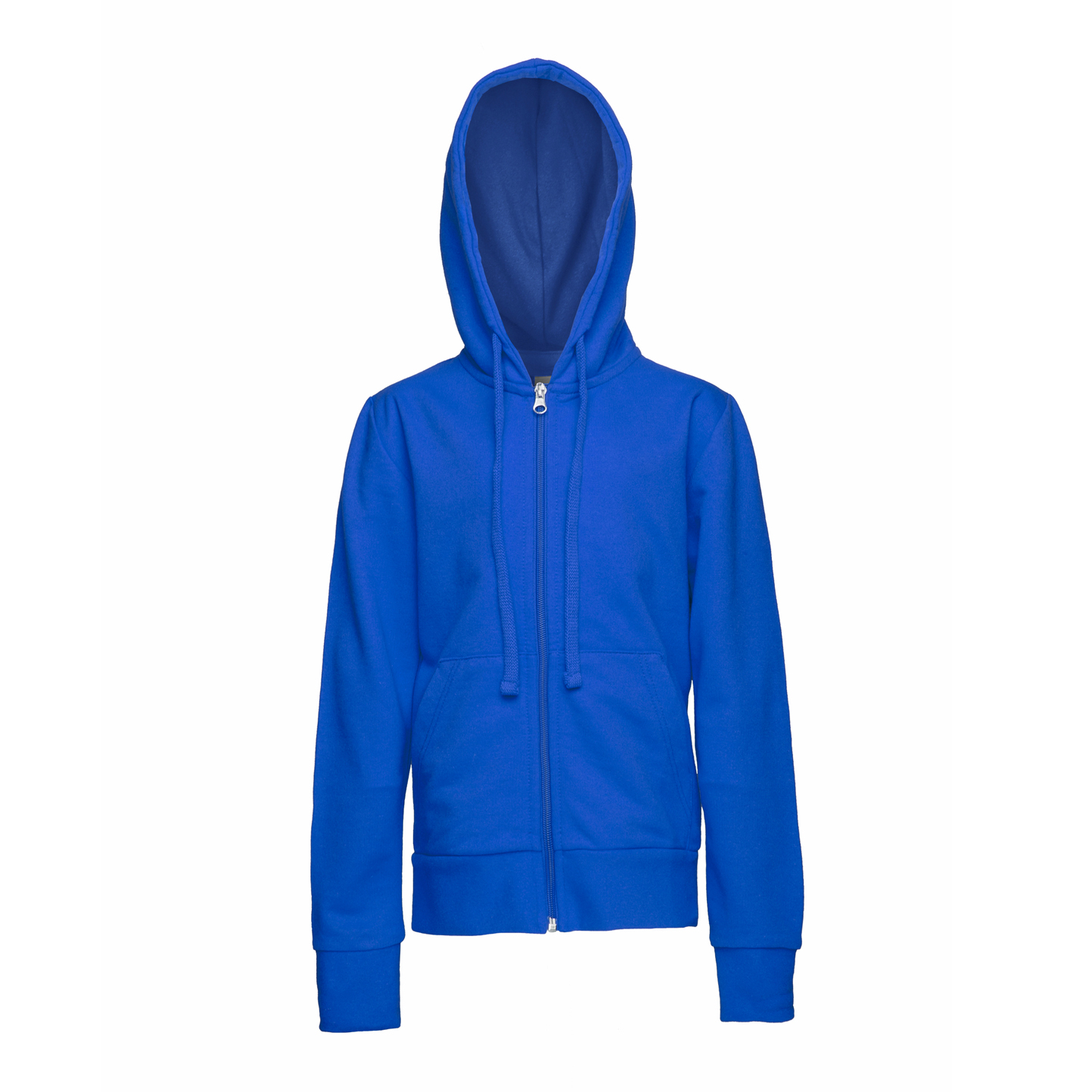 Kinder-Sweatshirt mit Reißverschluss, 70 % Baumwolle, 30 % Polyester, 240 g/m², Schwarz, Größe XXS - 27 - Royal Sport