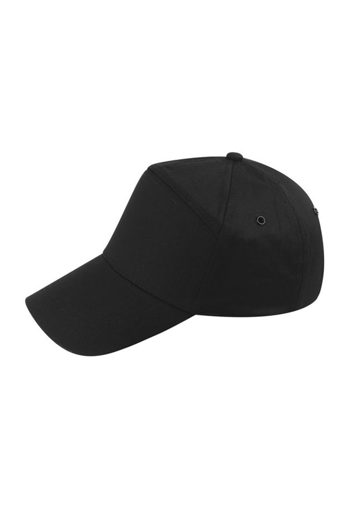 Golfkappe, 7-Panels, 100 % Baumwolle, Bordeaux - BK - BLK – Schwarz