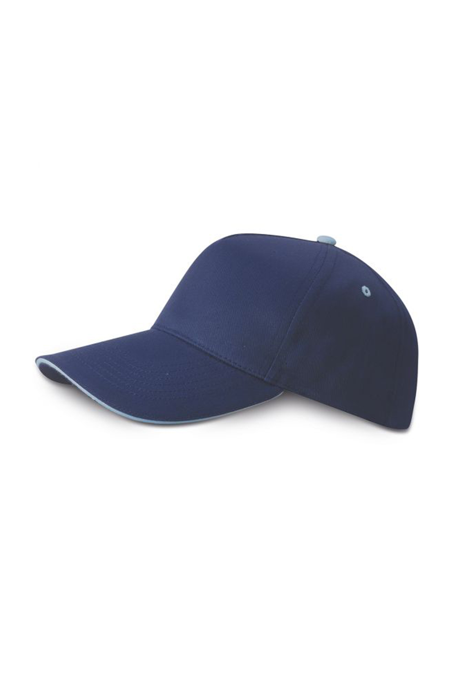 5-Panel-Top-Cap, 100 % Baumwolle, Schwarz - NAV - NAV – Marine