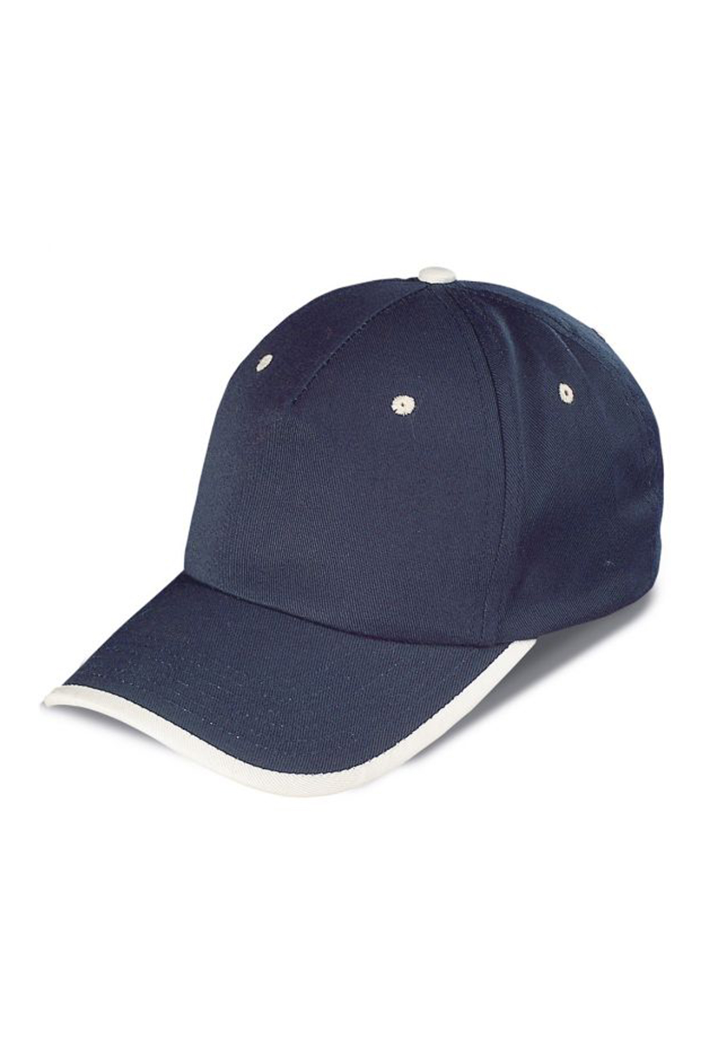 Style Cap 5 Panels 80/20 Pol/Cot Anthrazit - NY - NAV – Marine