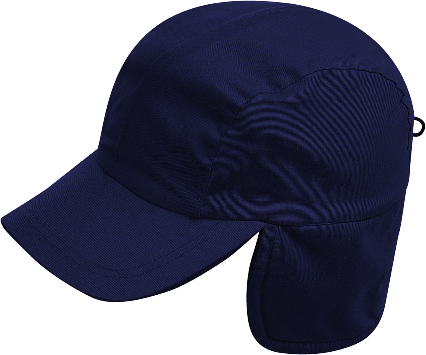 Kanadische Kappe, 4-teilig, Nylon/Flor, Schwarz - NY - NAV – Marine
