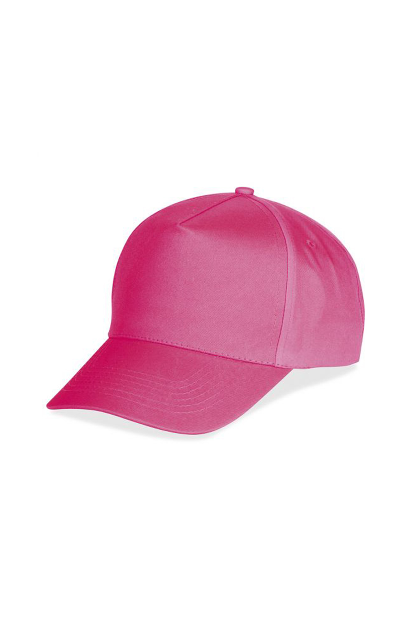 Baseball-Fluo-Cap, 5-Panels, 100 % Polyester, fluoreszierendes Fuchsia - FU - Fuchsia