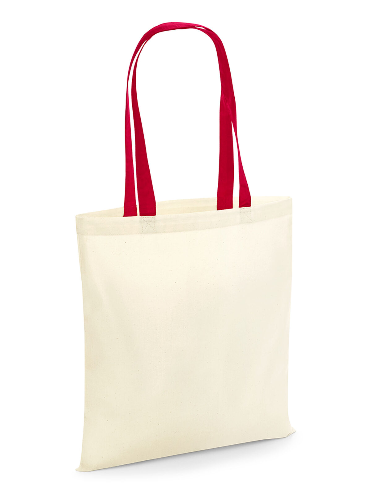 Tasche fürs Leben – Kontrastgriffe - Natürliches/Klassisches Rot