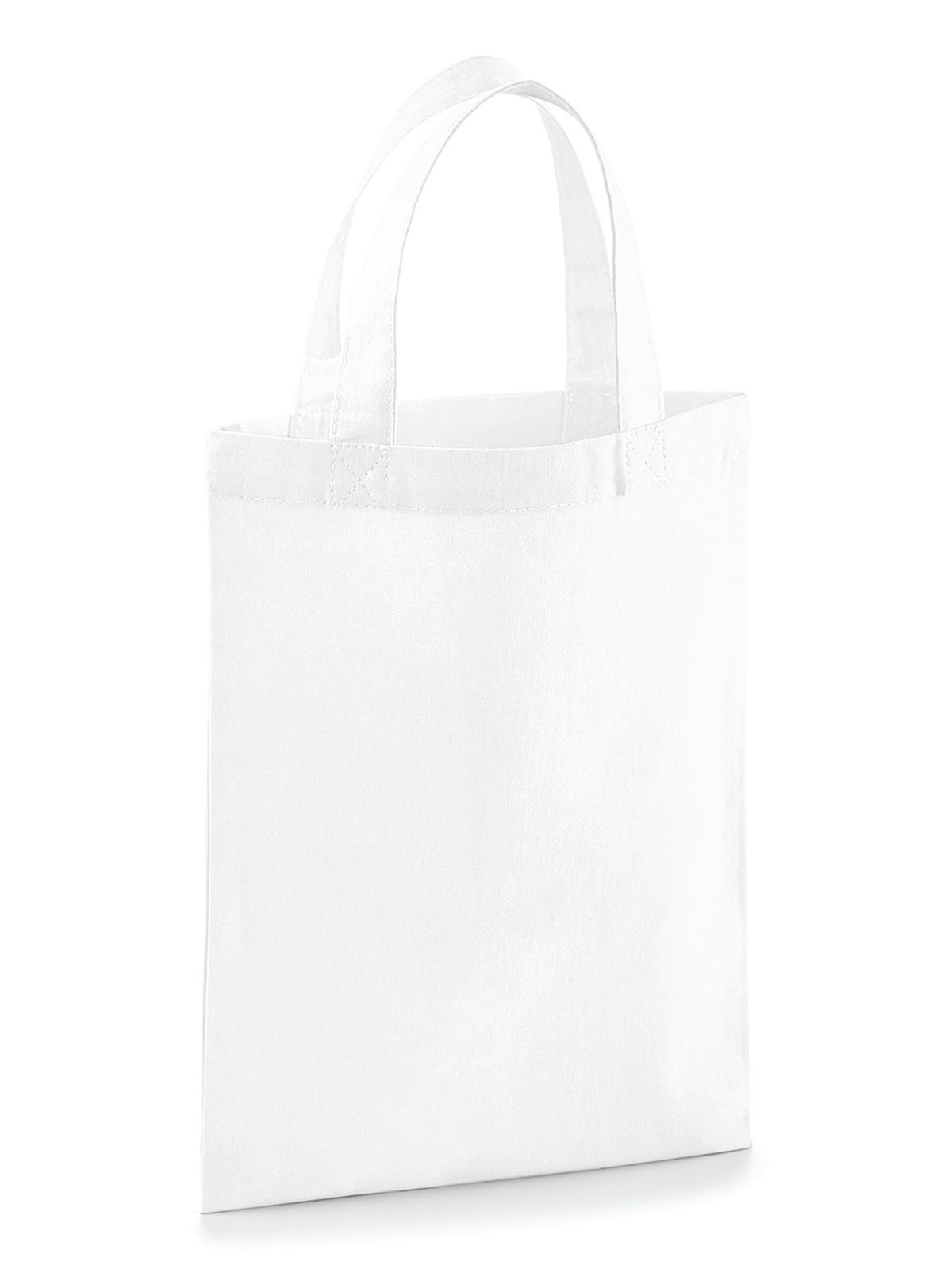 Baumwoll-Partytasche fürs Leben - WHI - Weiß