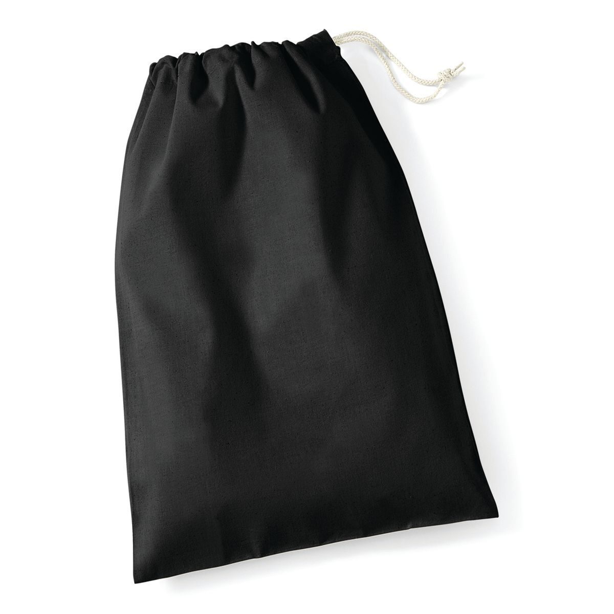 Baumwolltasche Größe L - BLK - Schwarz