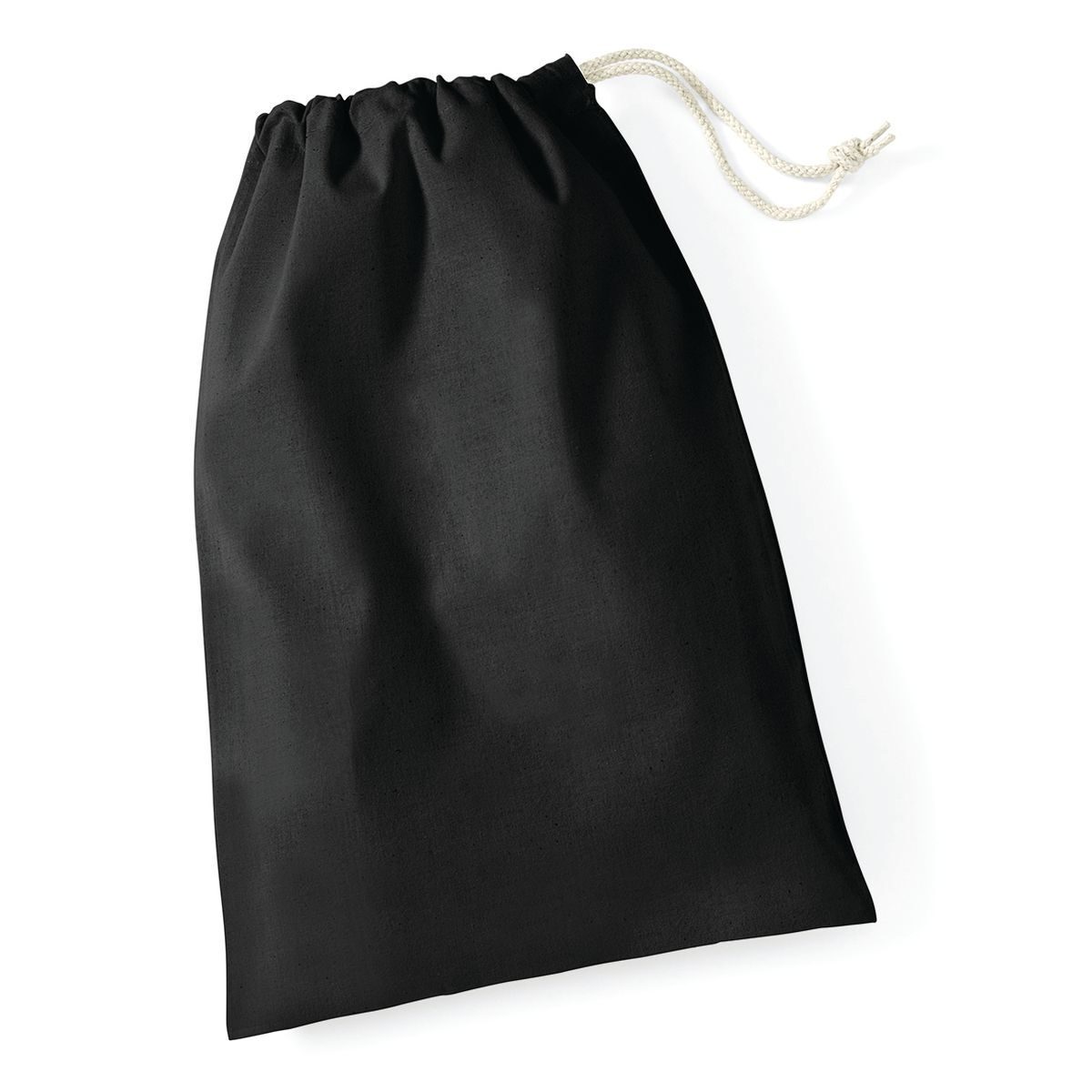 Baumwolltasche Größe M - BLK - Schwarz