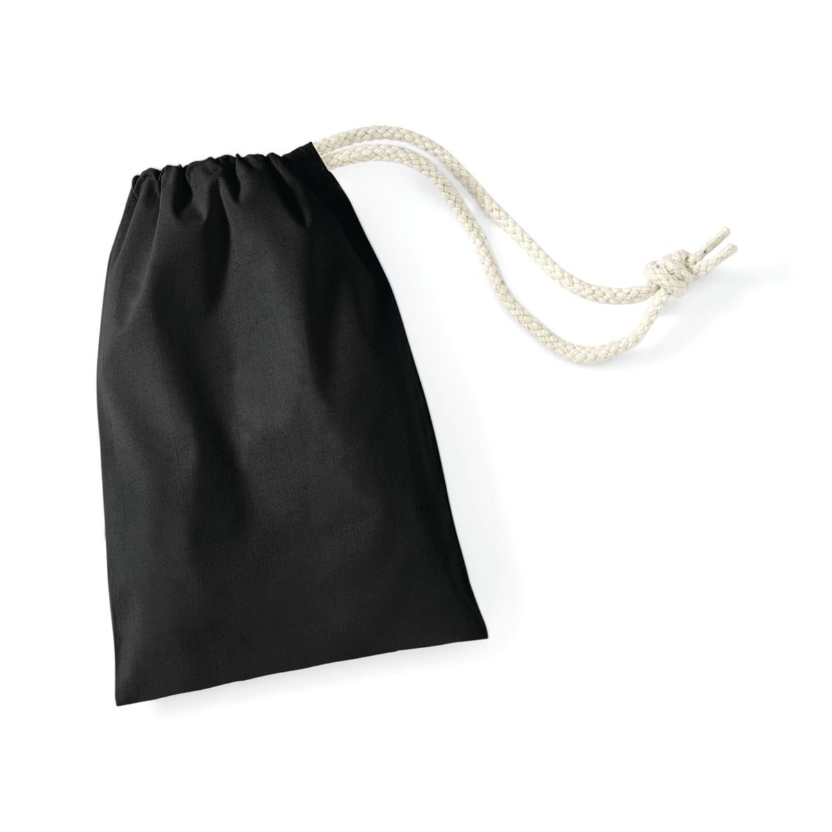 Baumwolltasche Größe XXS - BLK - Schwarz