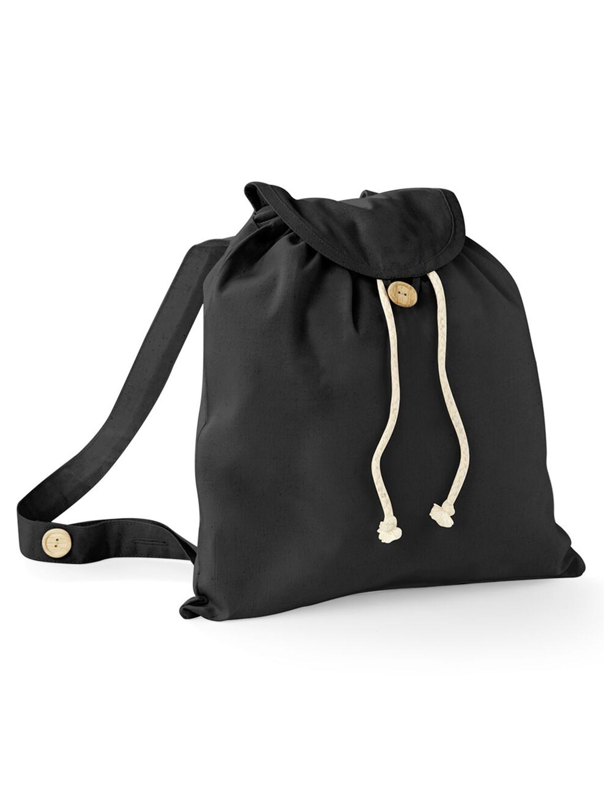 Bio-Festivalrucksack - BLK - Schwarz