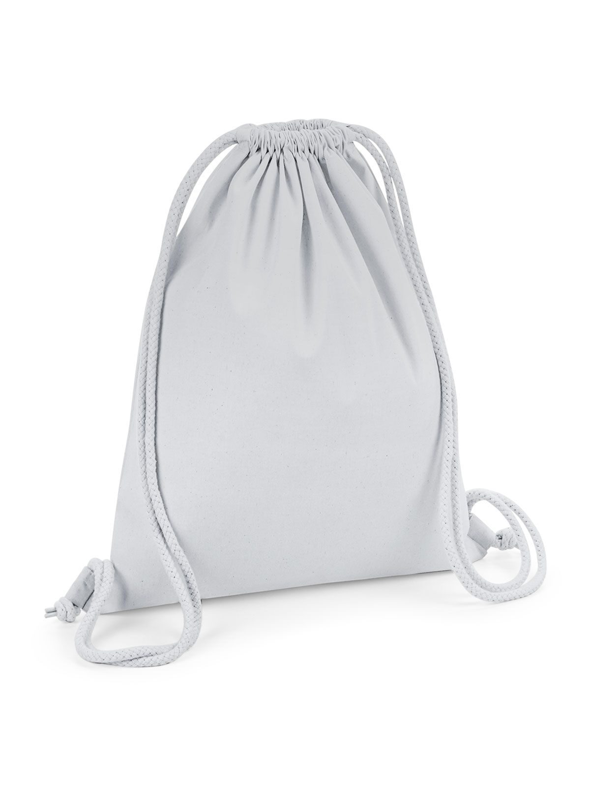 Gymsac aus Bio-Premium-Baumwolle - LGR - Hellgrau