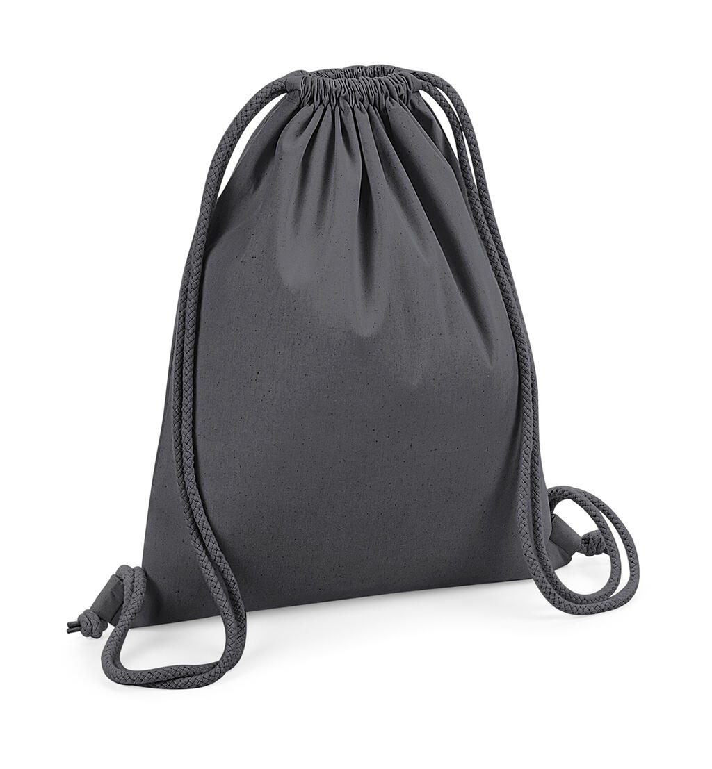 Gymsac aus Bio-Premium-Baumwolle - GPH - Graphitgrau
