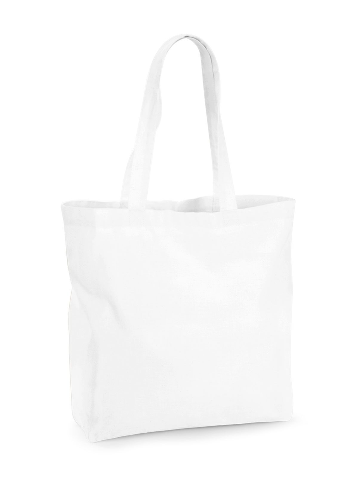 Maxi-Tasche aus Bio-Premium-Baumwolle - WHI - Weiß