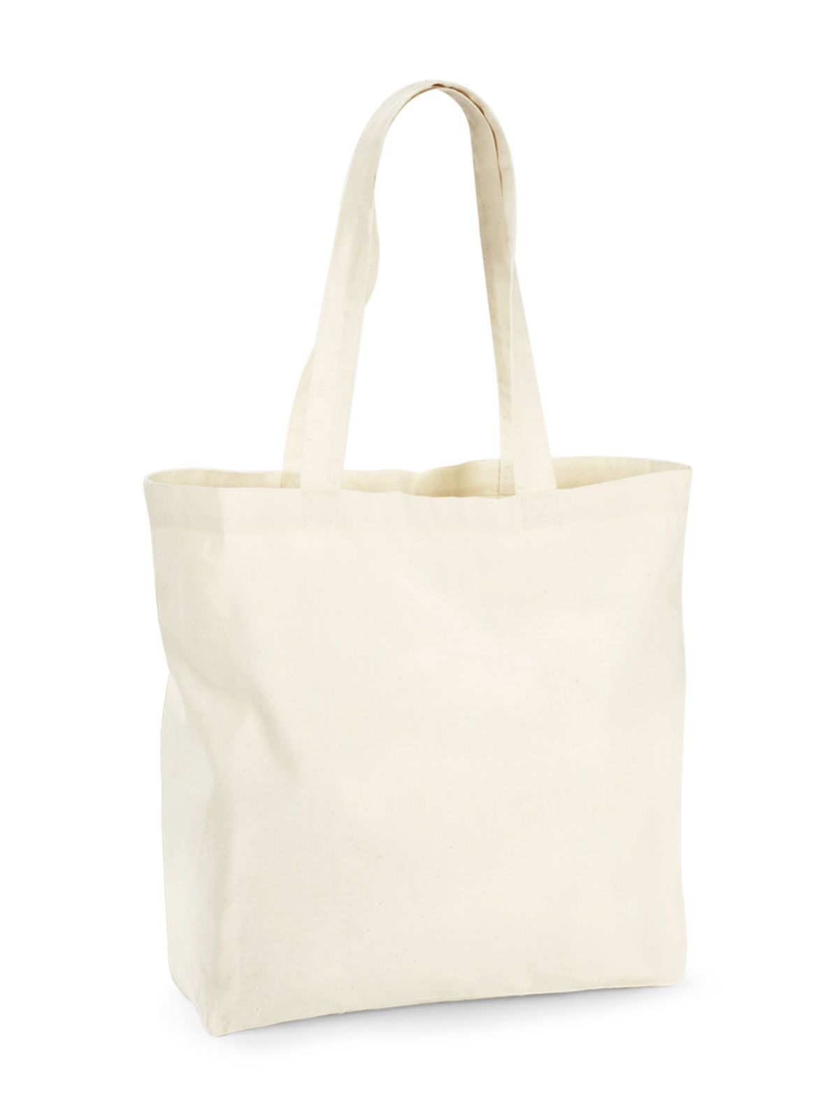 Maxi-Tasche aus Bio-Premium-Baumwolle - NAT - Natürlich