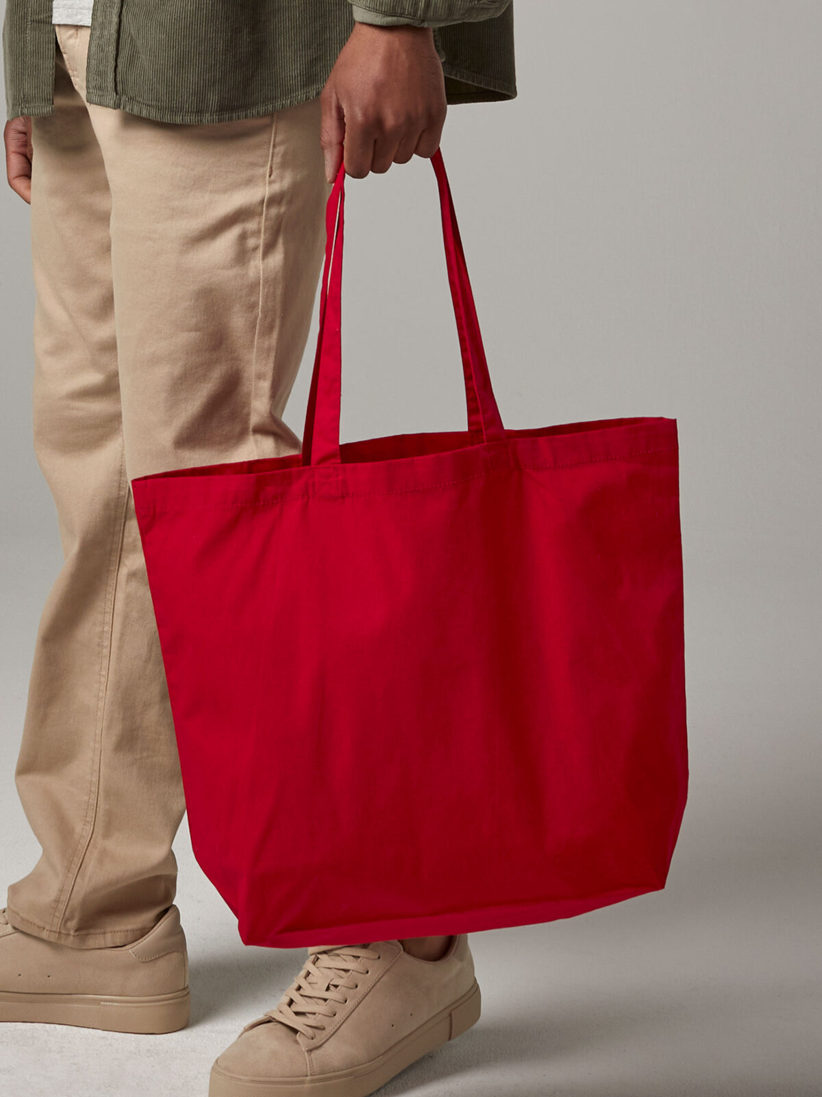 Maxi-Tasche aus Bio-Premium-Baumwolle