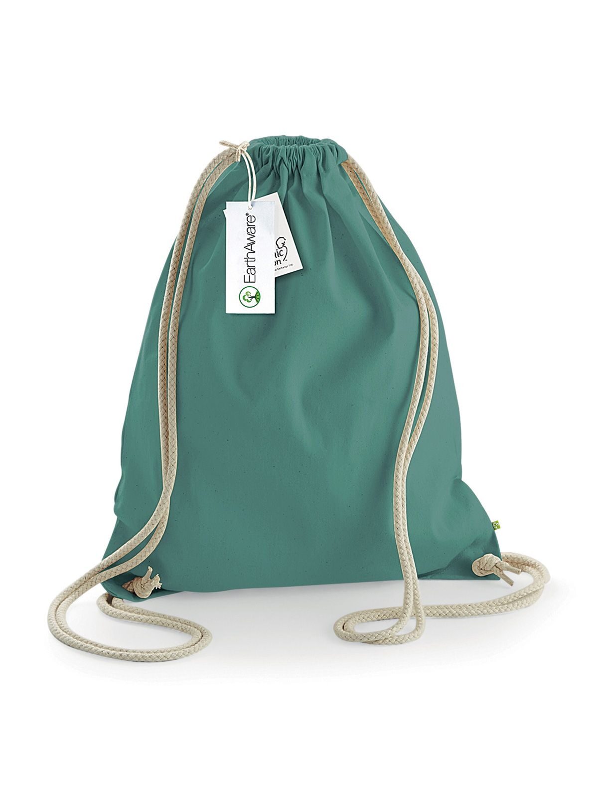 EarthAware® Bio-Gymnastiksack - SAG - Salbeigrün