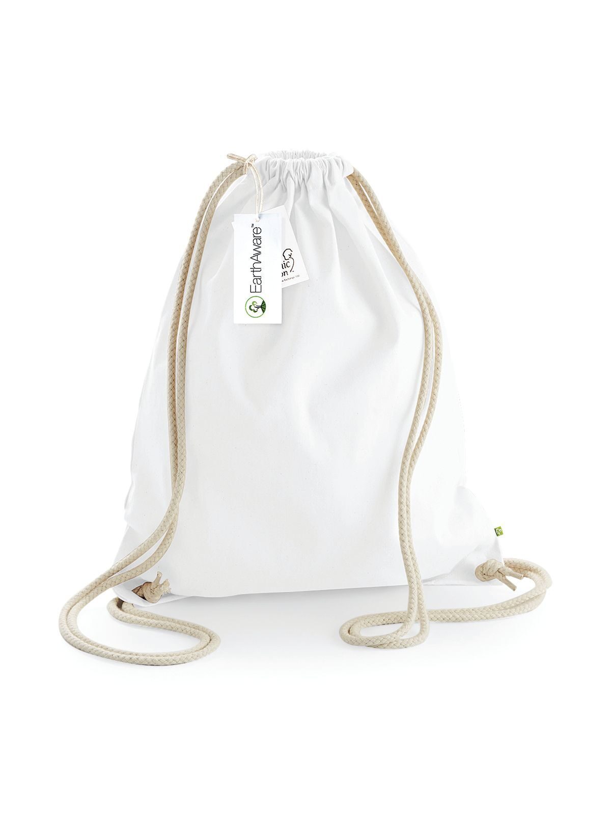 EarthAware® Bio-Gymnastiksack - WHI - Weiß