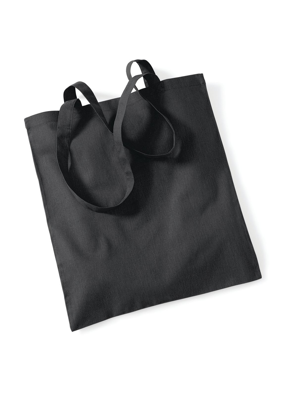 Tasche fürs Leben – Lange Henkel - BLK - Schwarz