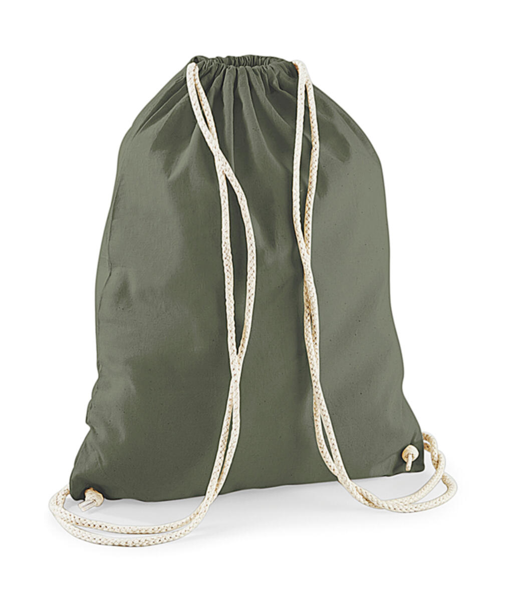 Baumwoll-Gymnastiksack - OL - Olive