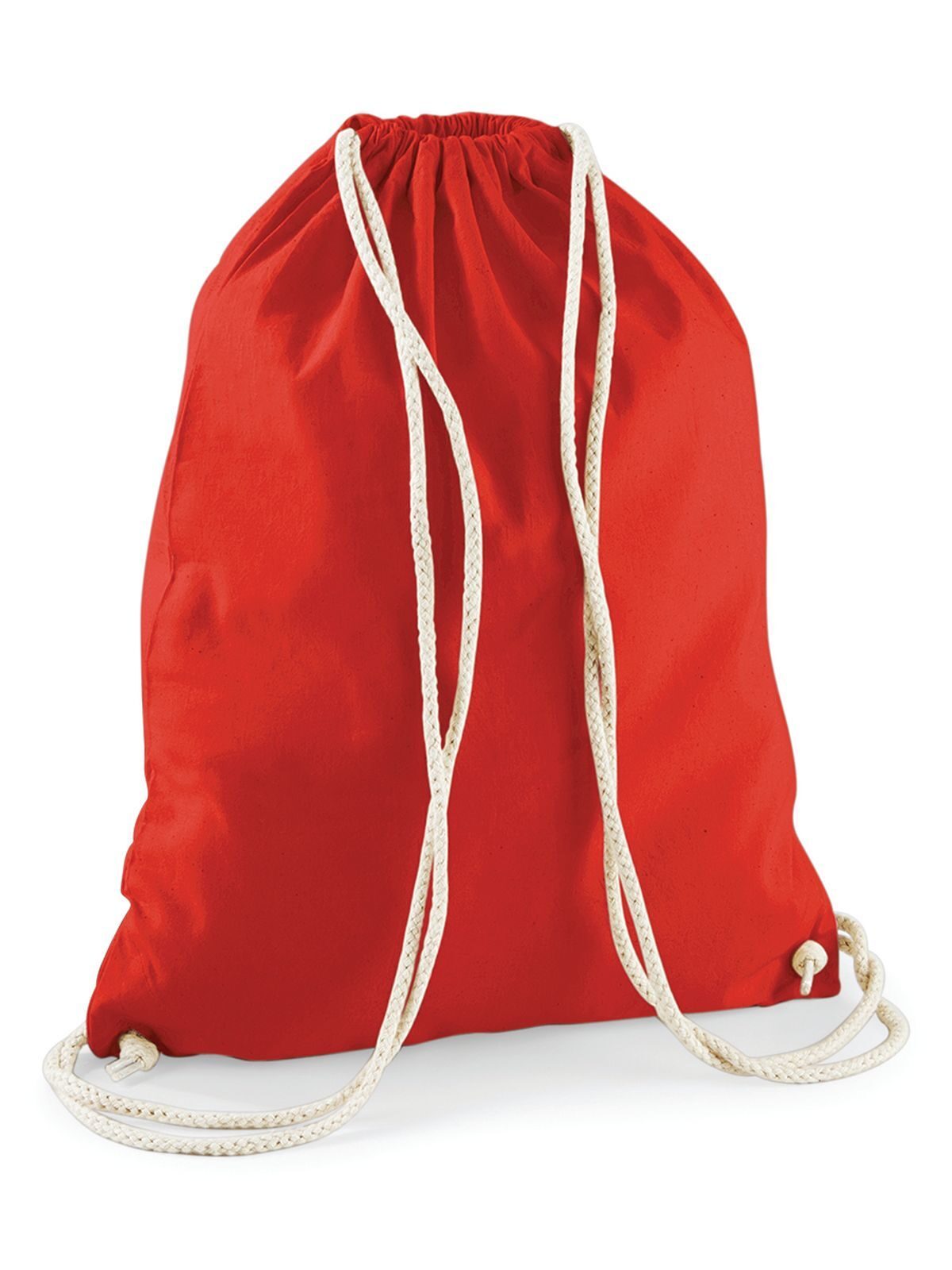 Baumwoll-Gymnastiksack - BRE - Leuchtend rot