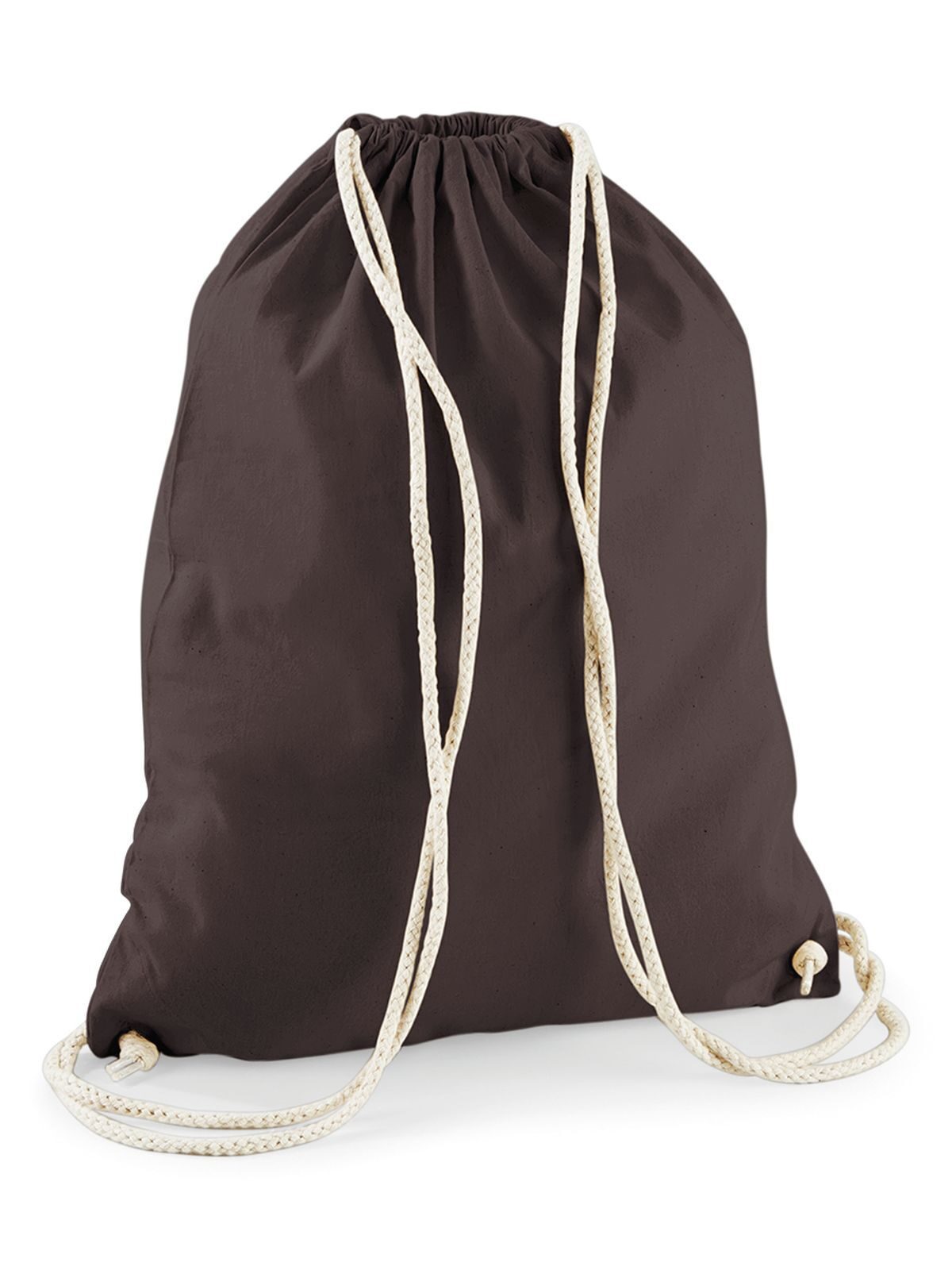 Baumwoll-Gymnastiksack - CHO - Schokolade
