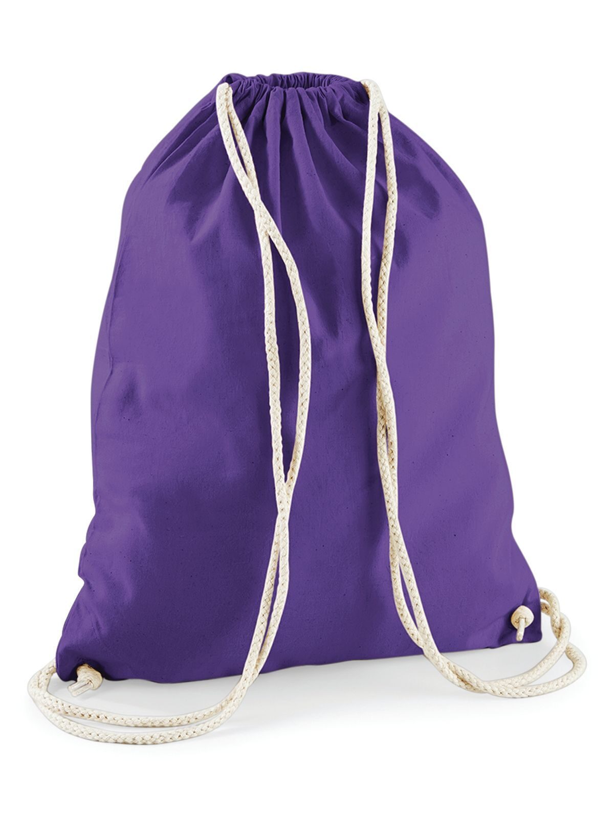 Baumwoll-Gymnastiksack - PUR - Lila