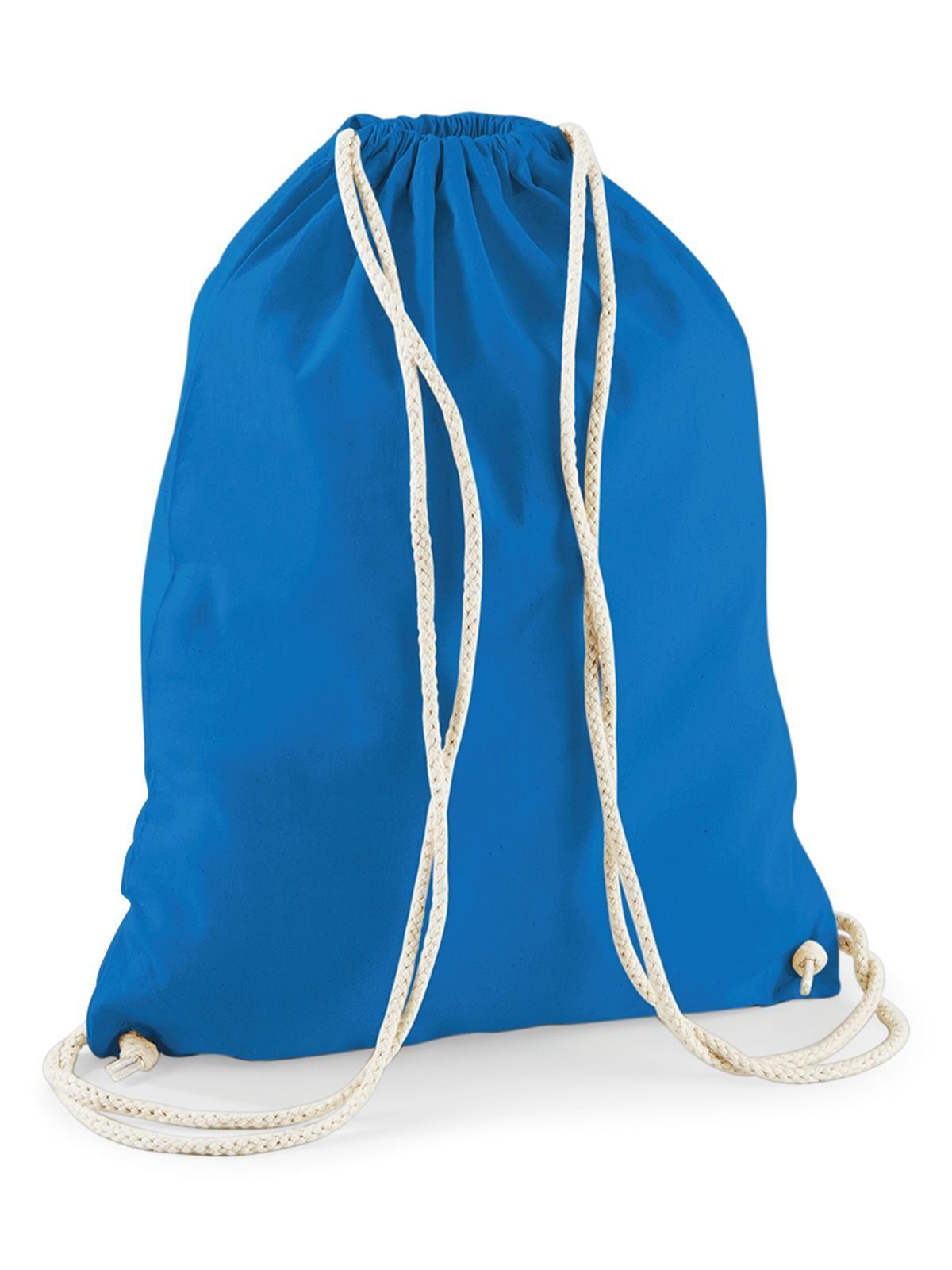 Baumwoll-Gymnastiksack - SAP - Saphirblau