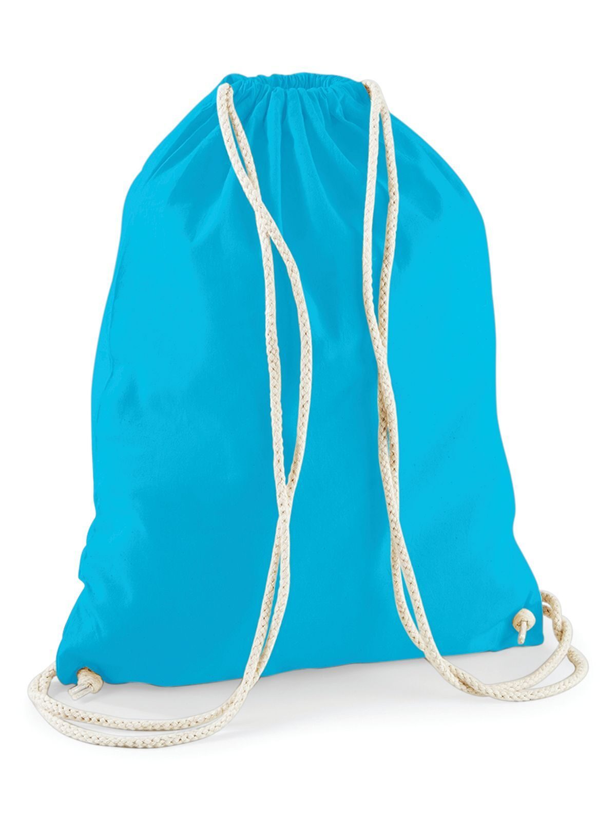 Baumwoll-Gymnastiksack - SUB - Surfblau