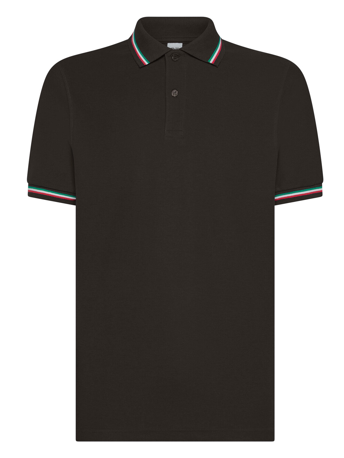 Tricolor Polo Italien - BK - BK-SCHWARZ