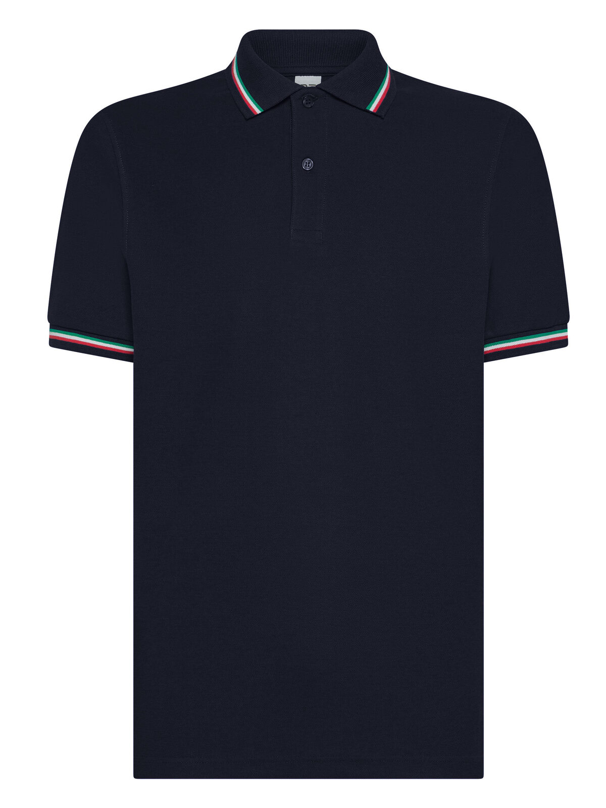 Tricolor Polo Italien - NY - NY-NAVY