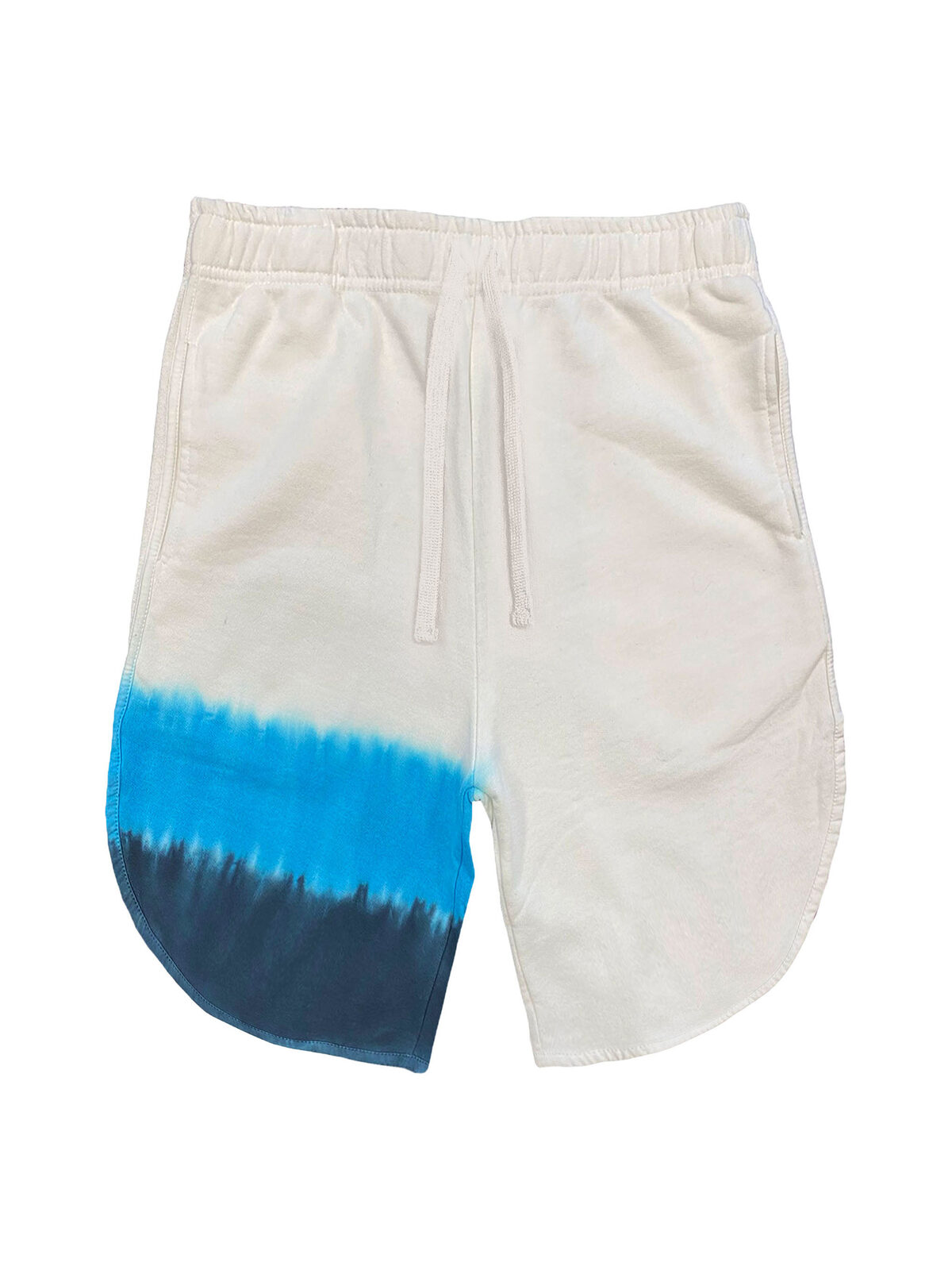 Geschlechtsneutrale Shorts - Rosarito - TDST1 - Batikstreifen in Blau