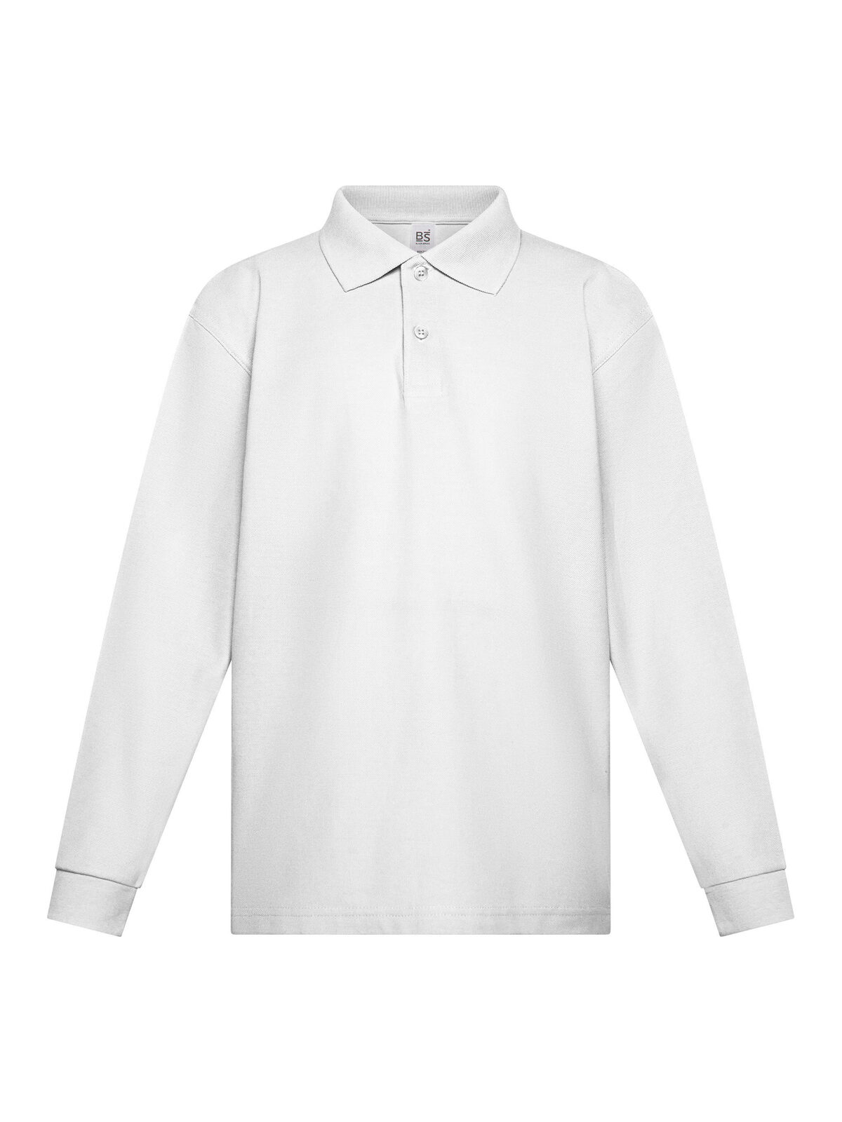 Evolution Polo-Shirt für Kinder, langärmlig - WH - WH-WHITE