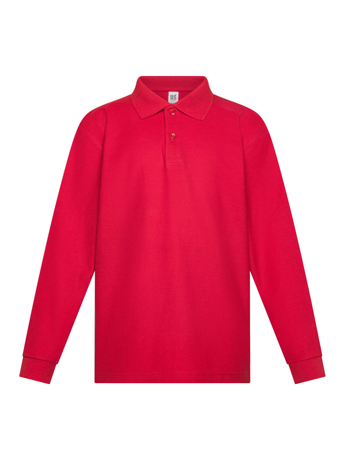 Evolution Polo-Shirt für Kinder, langärmlig - RD - RD-RED
