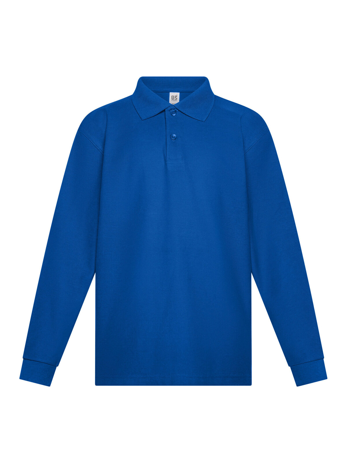 Evolution Polo-Shirt für Kinder, langärmlig - RB - RB-KÖNIGSBLAU