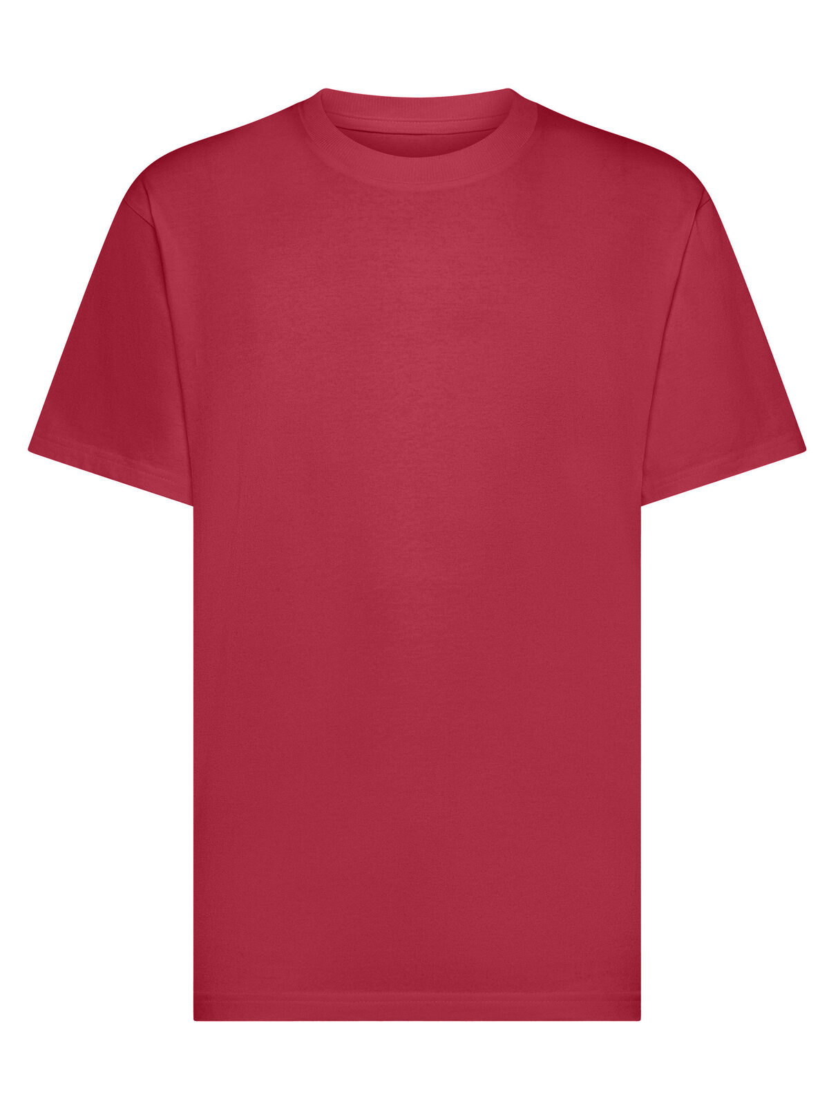 Rock Organic Boxy T-Shirt - CA - Cardinal