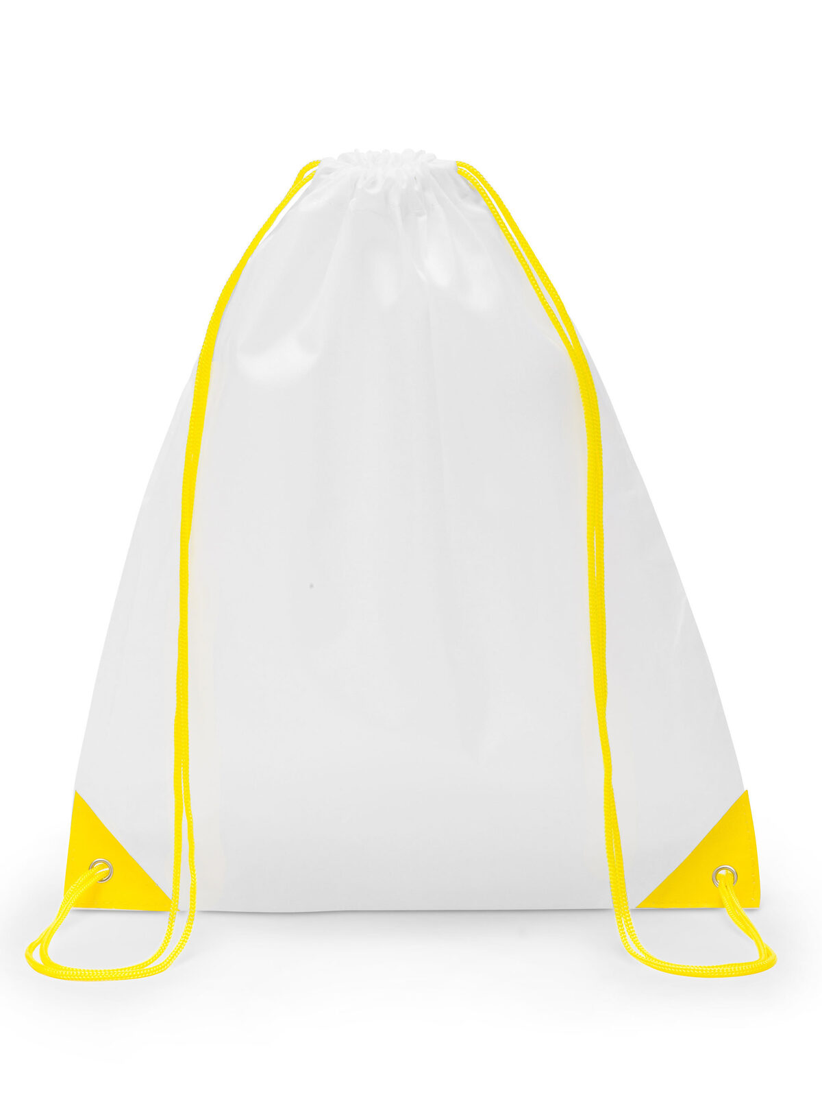 Sporttasche aus Polyester - WHYE - WEISS-GELB