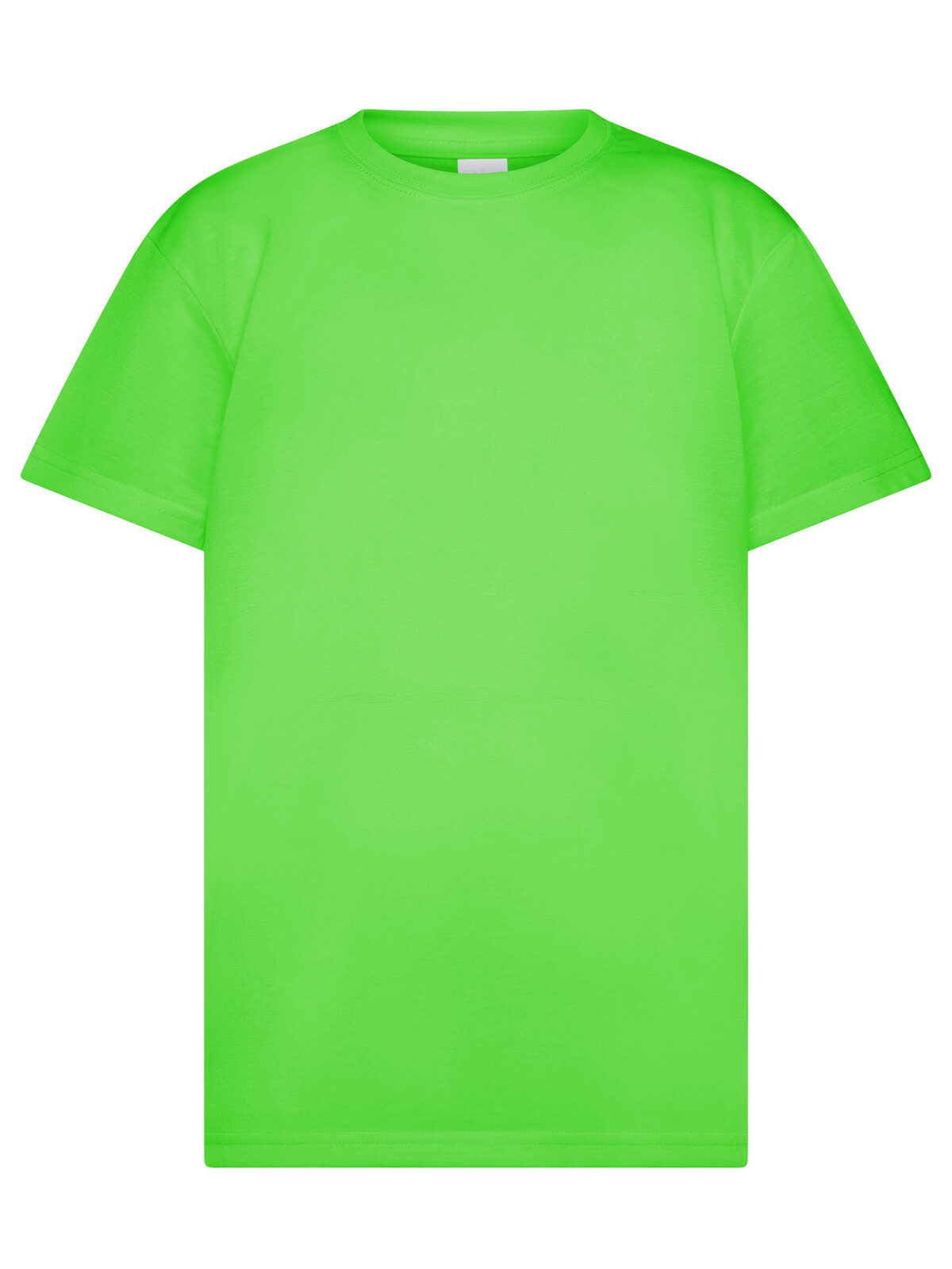 Baumwoll-Touch-T-Shirt für Kinder - GRFL - GREEN FLUO