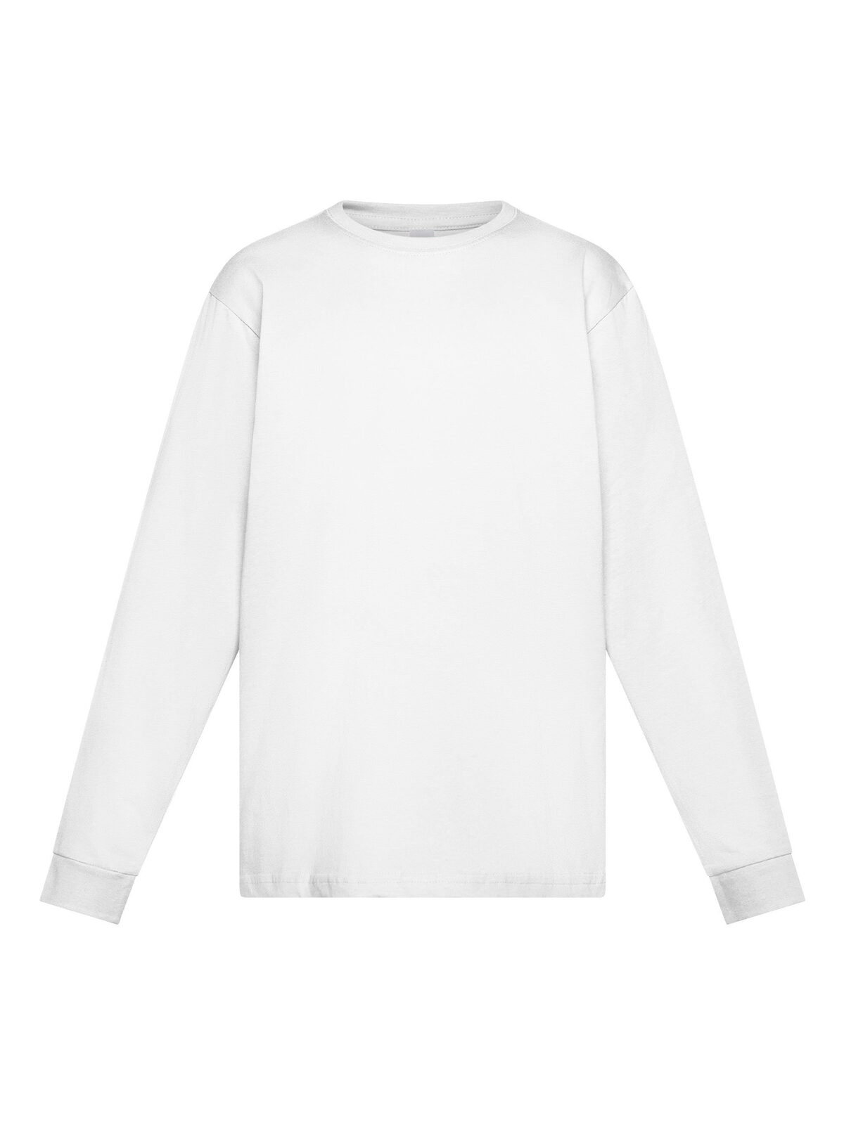 Evolution T-Shirt Kinder Langarm - WH - WH-WHITE