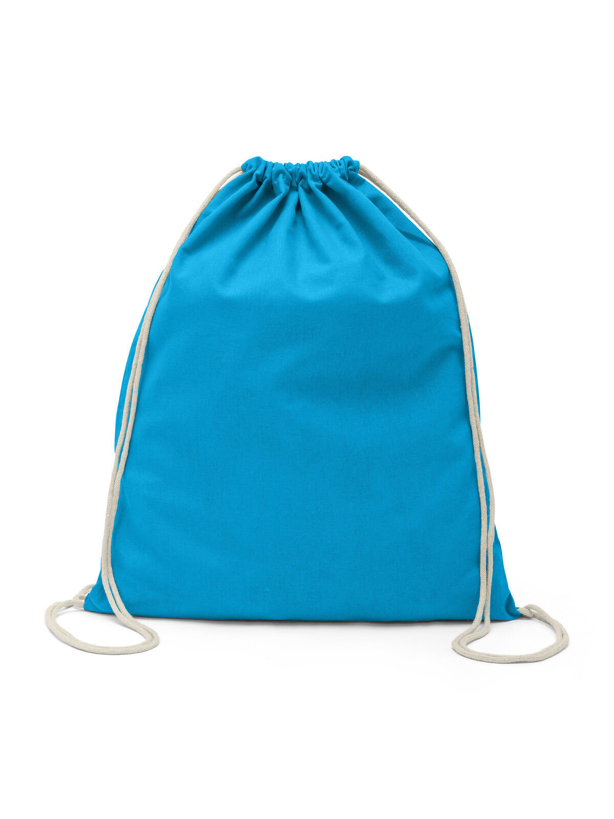 Baumwoll-Gymnastiksack - TU - TURQUOISE