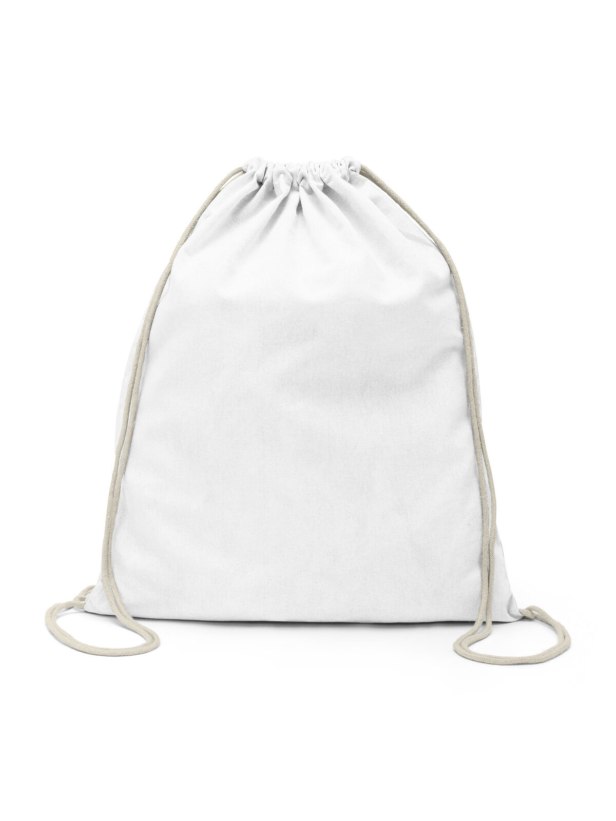 Baumwoll-Gymnastiksack - WH - WH-WHITE