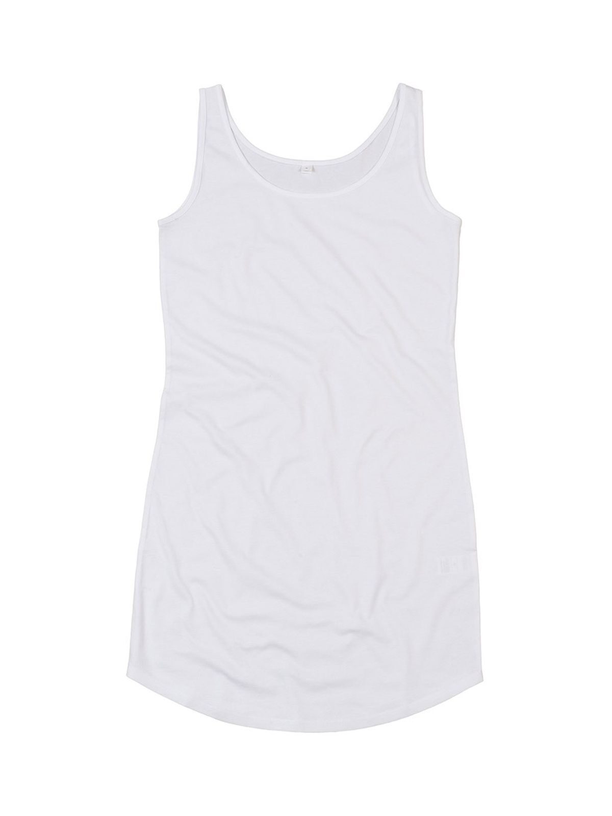 Gebogenes Westenkleid - WH - WH – Weiß