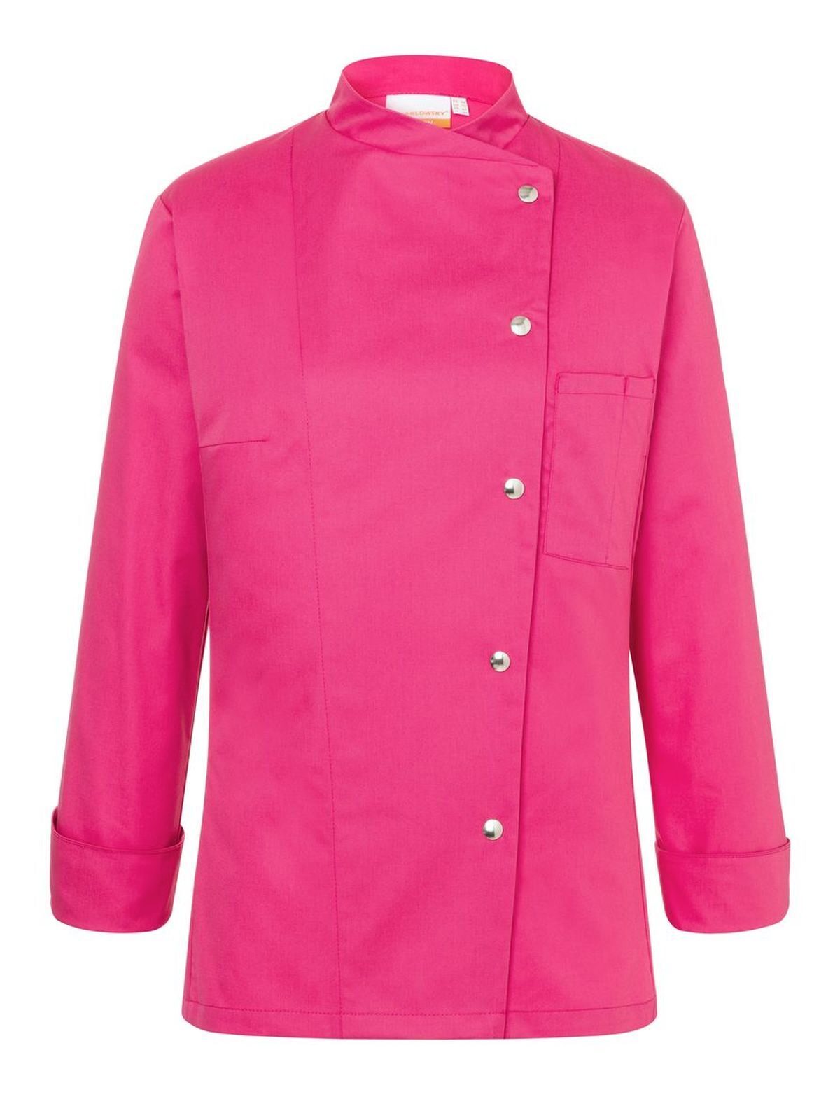 Kochjacke Larissa - 26 - Rosa (ca. Pantone 7636C)