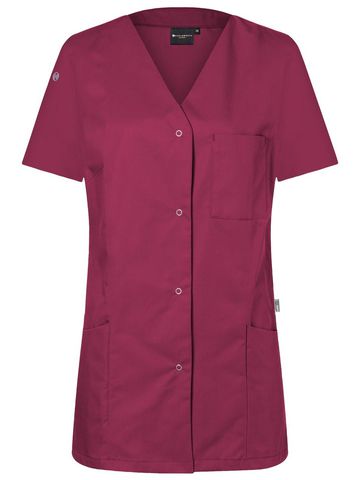 Damen-Arbeitskittel mit Druckknöpfen - 70 - Fuchsia