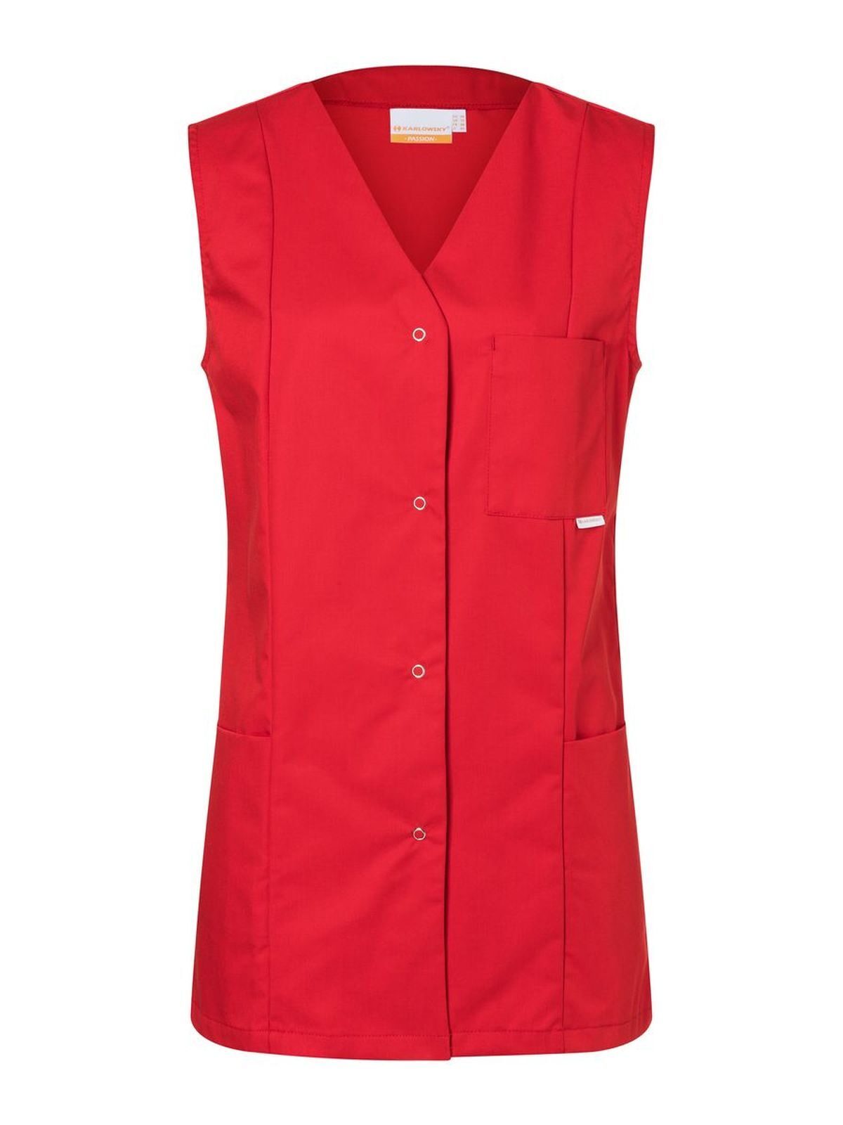 Damen-Tunika Sara - 8 - Rot (ca. Pantone 186C)